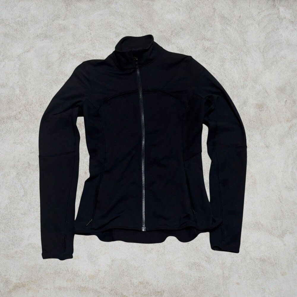 Lululemon Mesh Jacket Womens Size 6 Black